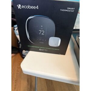 Ecobee4 Smart Thermostat with Room Sensor and Built-in Amazon Alexa, (read )